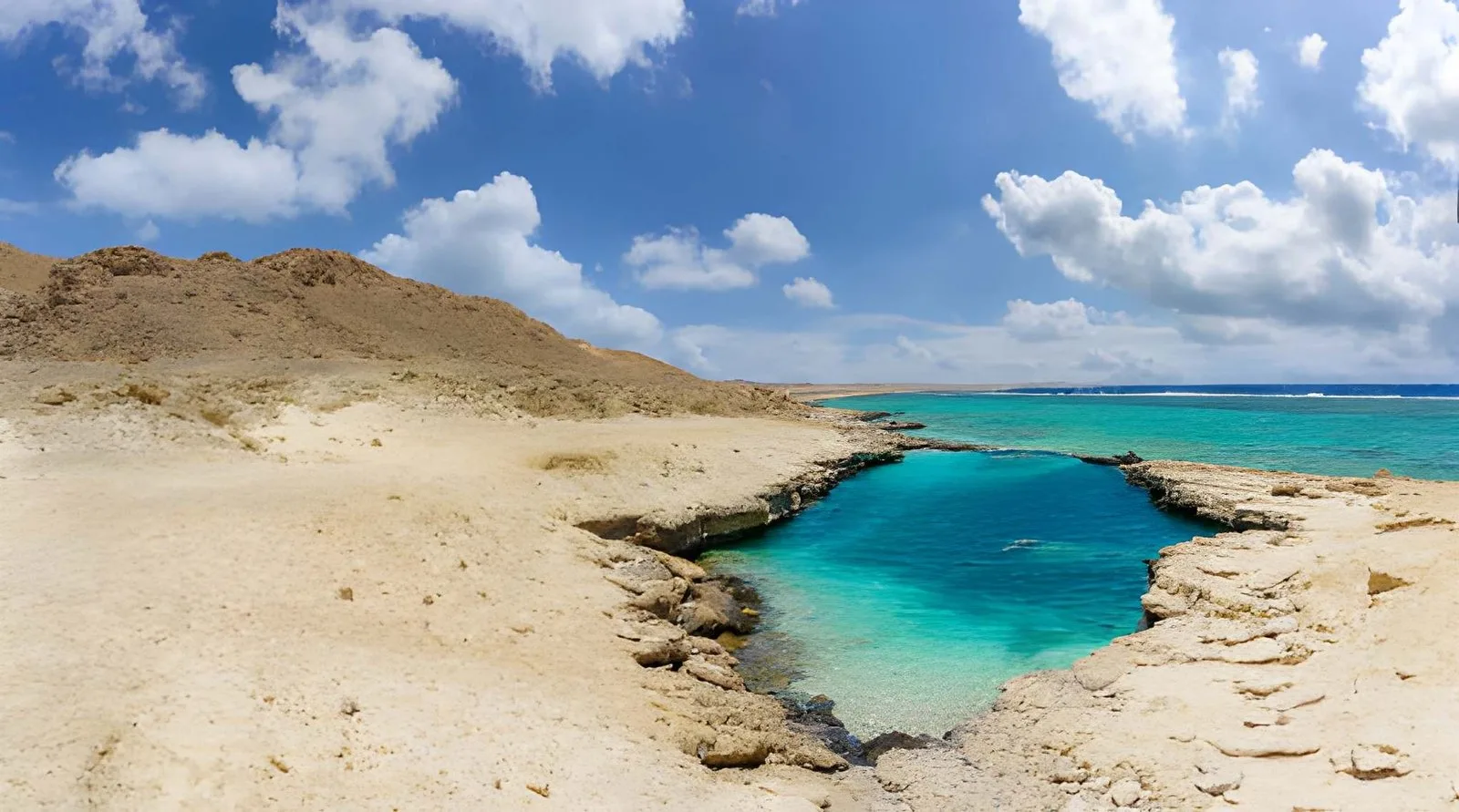 Marsa Alam coastline on the Red Sea