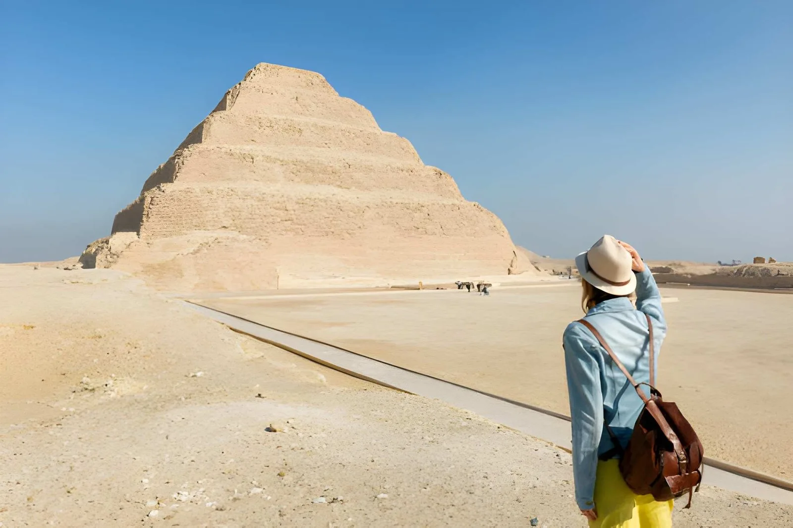 The Step Pyramid of Djoser at Saqqara